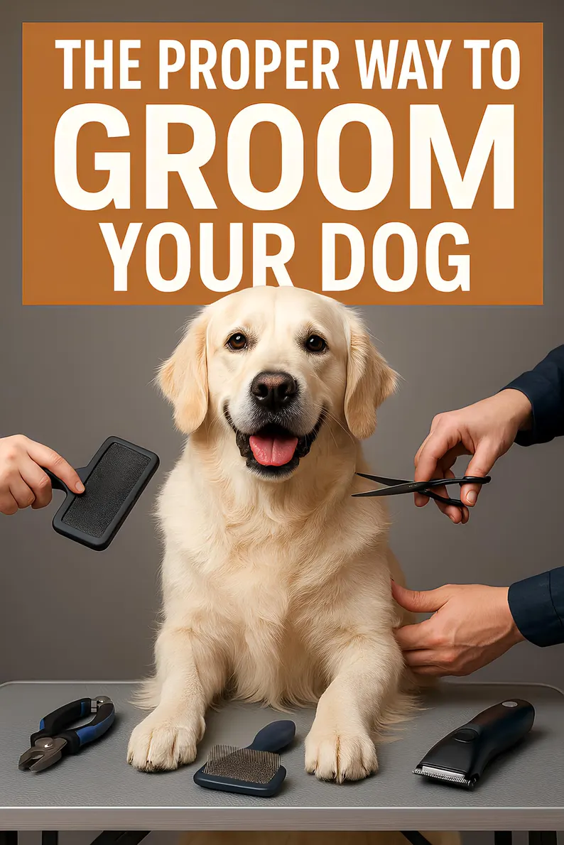 Proper Dog Grooming: Step-by-Step Guide (PDF)